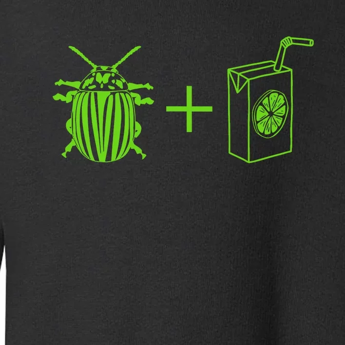 Funny Beetles Halloween Movie Horror Costume Juices Toddler Sweatshirt