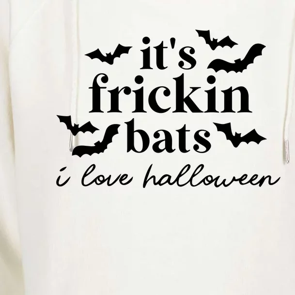 Frickin Bats – Halloween Womens Funnel Neck Pullover Hood