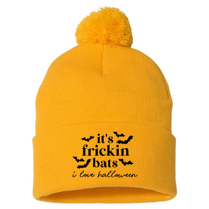 Frickin Bats – Halloween Pom Pom 12in Knit Beanie