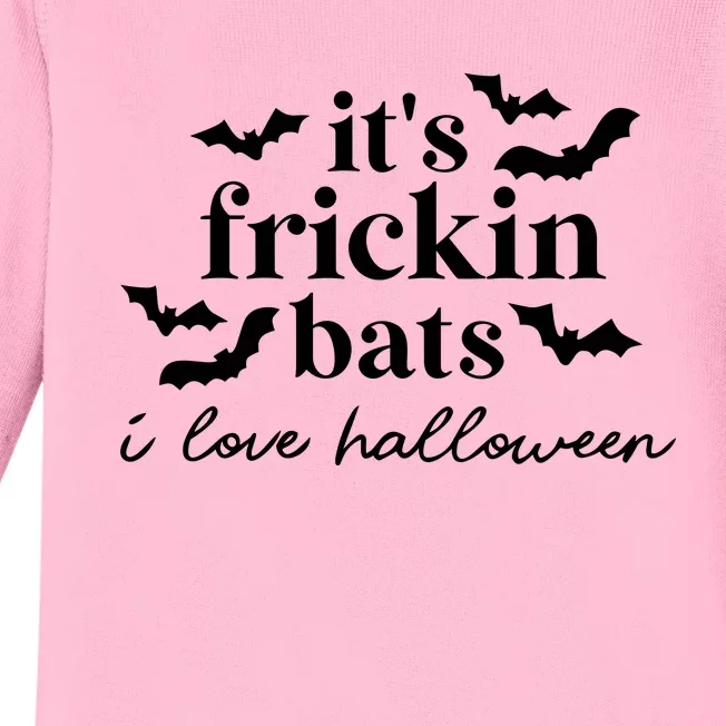 Frickin Bats – Halloween Baby Long Sleeve Bodysuit