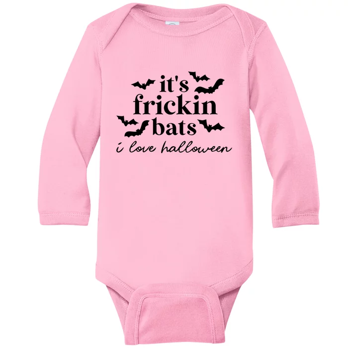 Frickin Bats – Halloween Baby Long Sleeve Bodysuit