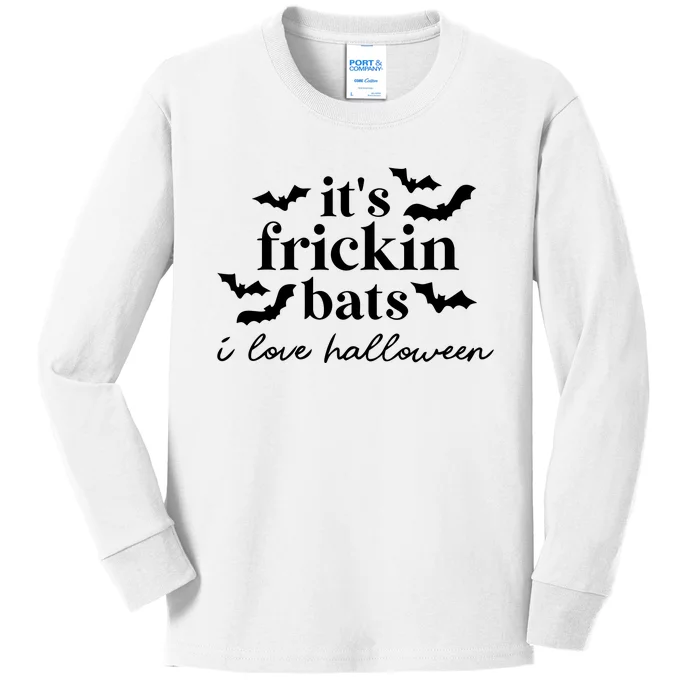 Frickin Bats – Halloween Kids Long Sleeve Shirt