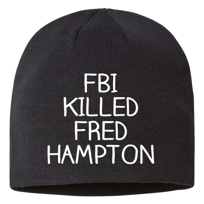 FBI Killed Fred Hampton 8 1/2in Sustainable Knit Beanie