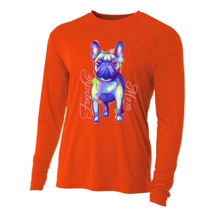 French Bulldog I Frenchie Mom I Cute Dog Lover Gift Case Cute Gift Cooling Performance Long Sleeve Crew