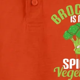 Funny Broccoli Is My Spirit Vegetable Lover Gift Dry Zone Grid Performance Polo