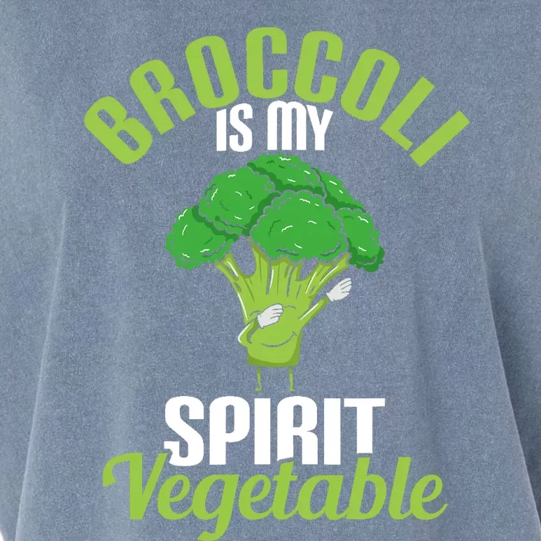 Funny Broccoli Is My Spirit Vegetable Lover Gift Garment-Dyed Women's Muscle Tee