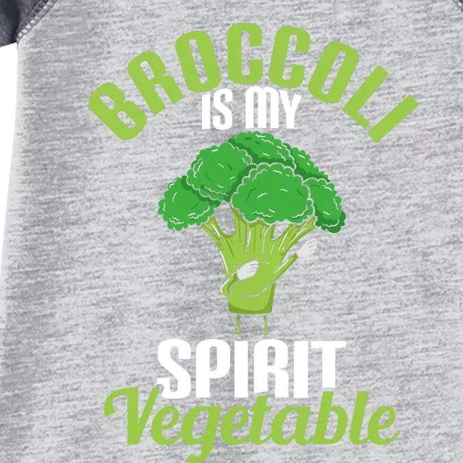 Funny Broccoli Is My Spirit Vegetable Lover Gift Infant Baby Jersey Bodysuit