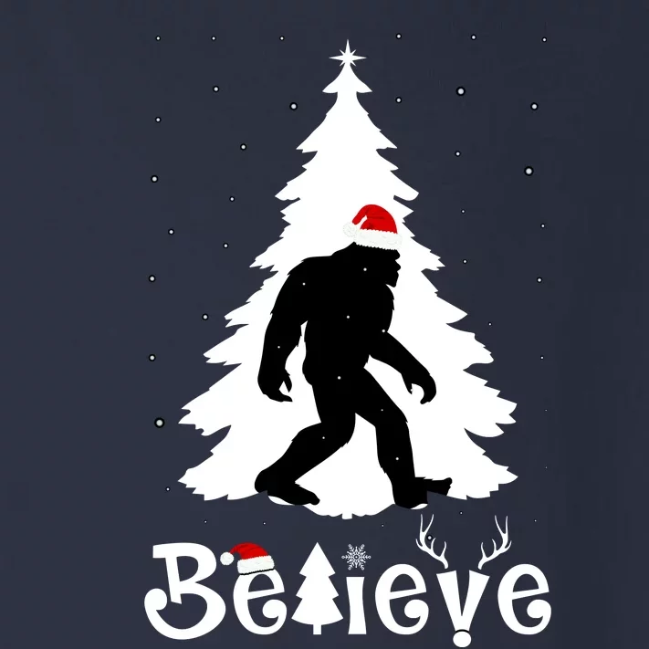 Funny Believe In Sasquatch Christmas Toddler Long Sleeve Shirt