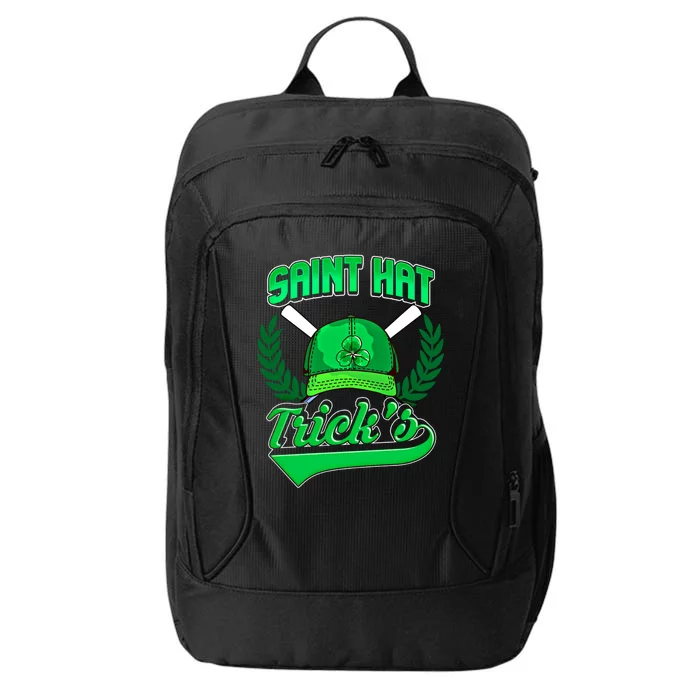 Funny Baseball Irish St Patricks Day Gift City Backpack