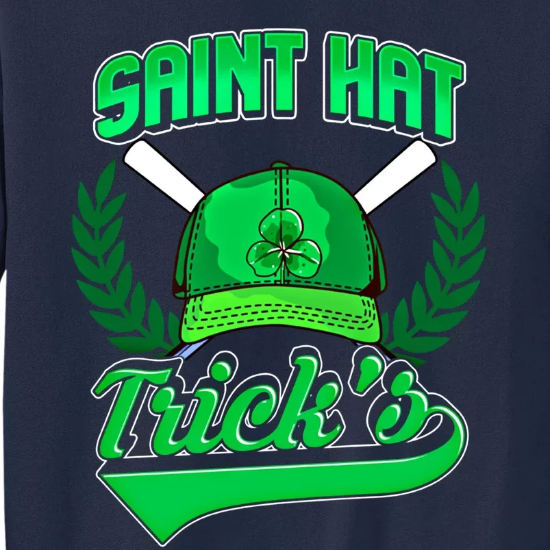 Funny Baseball Irish St Patricks Day Gift Tall Sweatshirt