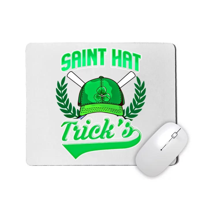 Funny Baseball Irish St Patricks Day Gift Mousepad