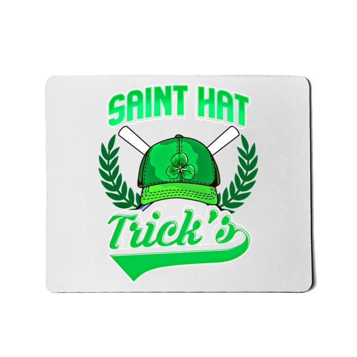 Funny Baseball Irish St Patricks Day Gift Mousepad