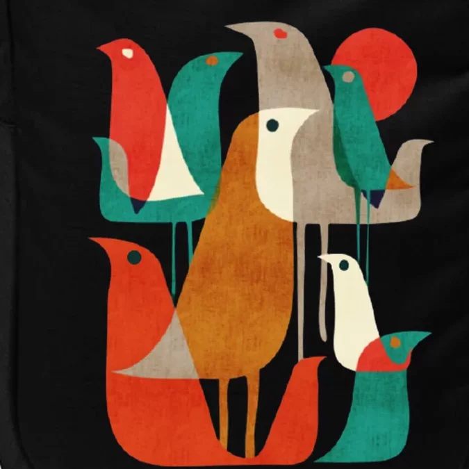 Flock Bird Illustration Impact Tech Backpack