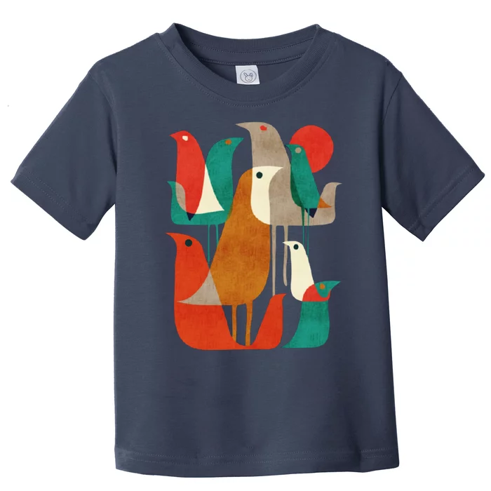 Flock Bird Illustration Toddler T-Shirt