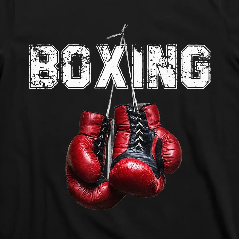 Funny Boxing I Love Boxing T-Shirt