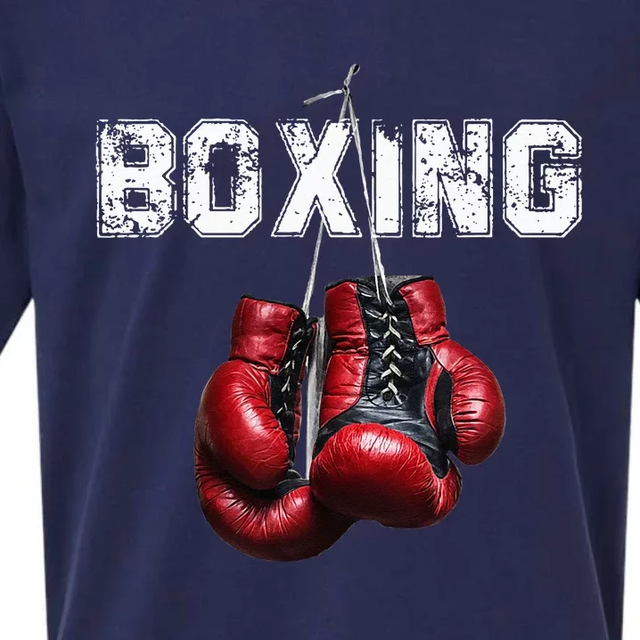 Funny Boxing I Love Boxing Sueded Cloud Jersey T-Shirt