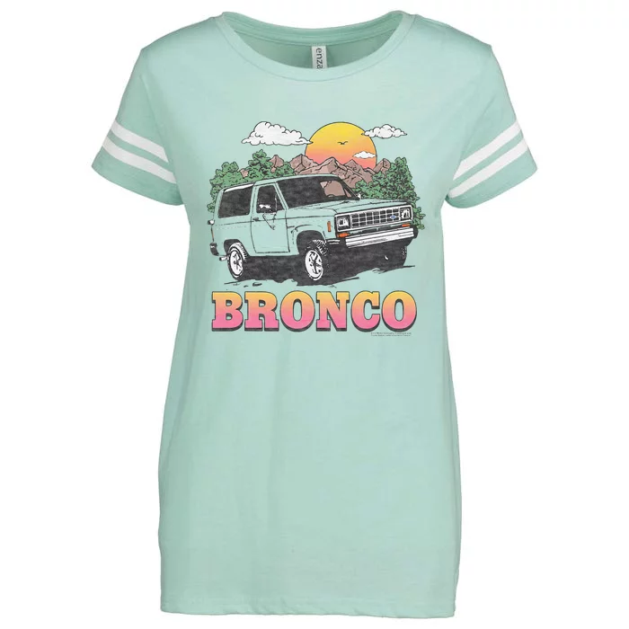 F.O.R.D. Br.On..C.O In The Mountains Enza Ladies Jersey Football T-Shirt