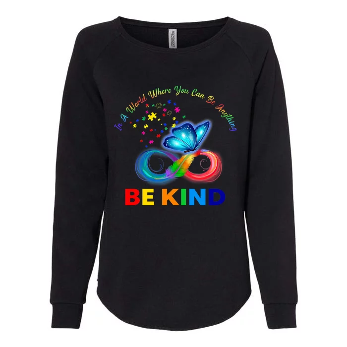 Feather Butterfly Infinity Puzzle Colorful Womens California Wash Sweatshirt