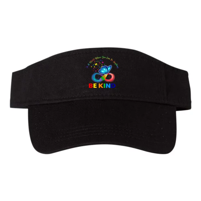 Feather Butterfly Infinity Puzzle Colorful Valucap Bio-Washed Visor