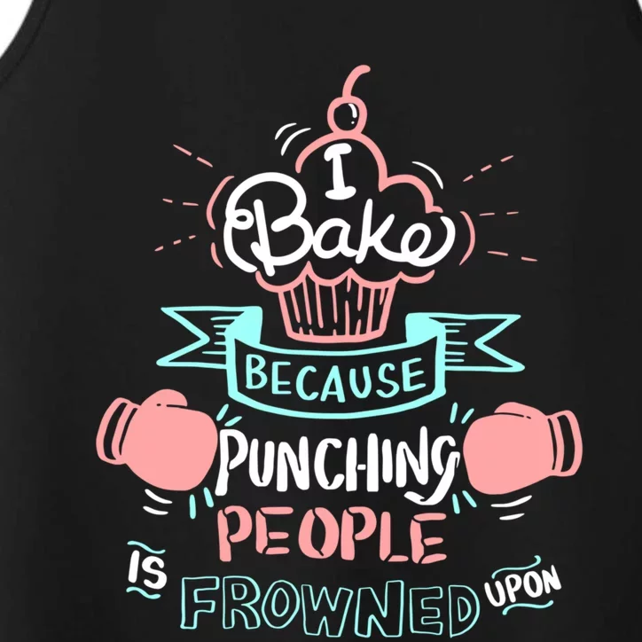 Funny Baking I Funny Cooking Funny Gift Meaningful Gift Performance Tank