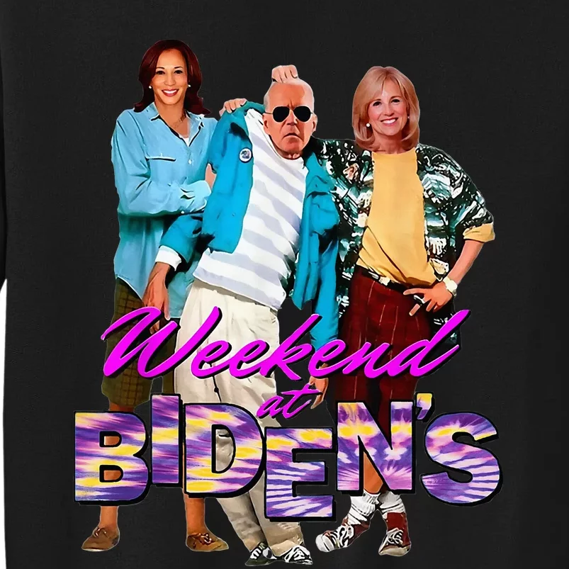 Funny Bidens Joke Weekend At Bidens Sweatshirt