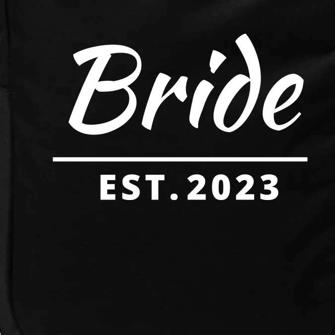 Funny Bride, Just Married Couples Set Tee, Womens Bride Impact Tech Backpack