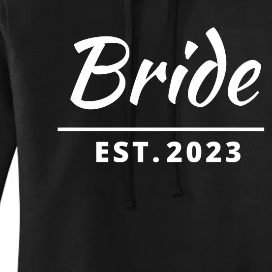 Funny Bride, Just Married Couples Set Tee, Womens Bride Women's Pullover Hoodie