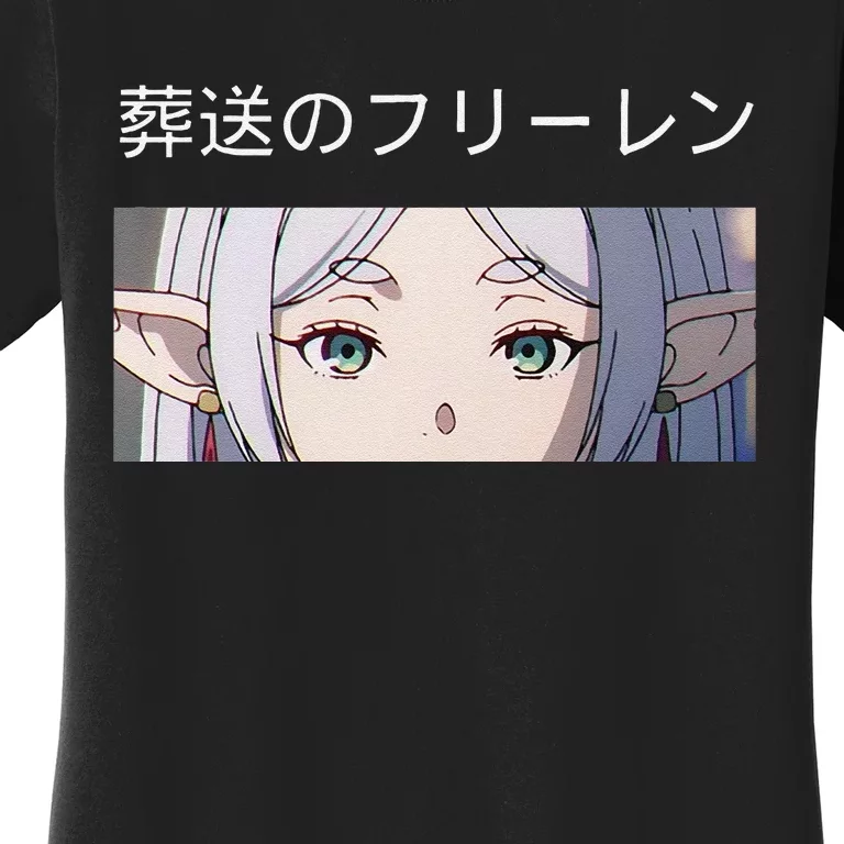 Frieren Beyond JourneyS End Isekai Anime Manga Video Game Gift Women's T-Shirt