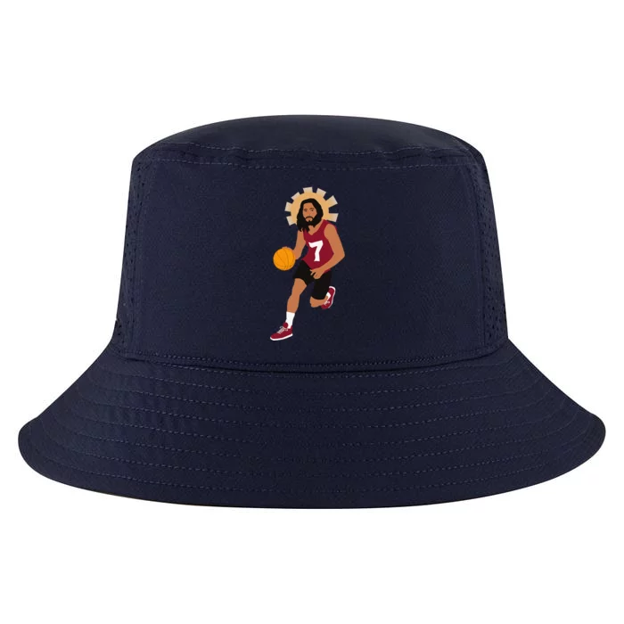 Funny Basketball Jesus Memes Christian Humor Slam Dunk Cool Comfort Performance Bucket Hat