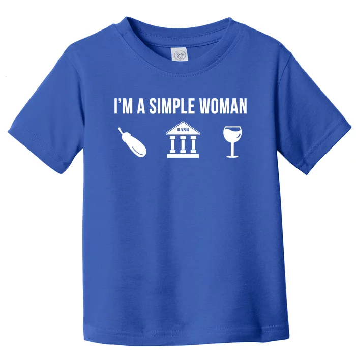 Funny Banker Job Banking Career Simple Gift Toddler T-Shirt