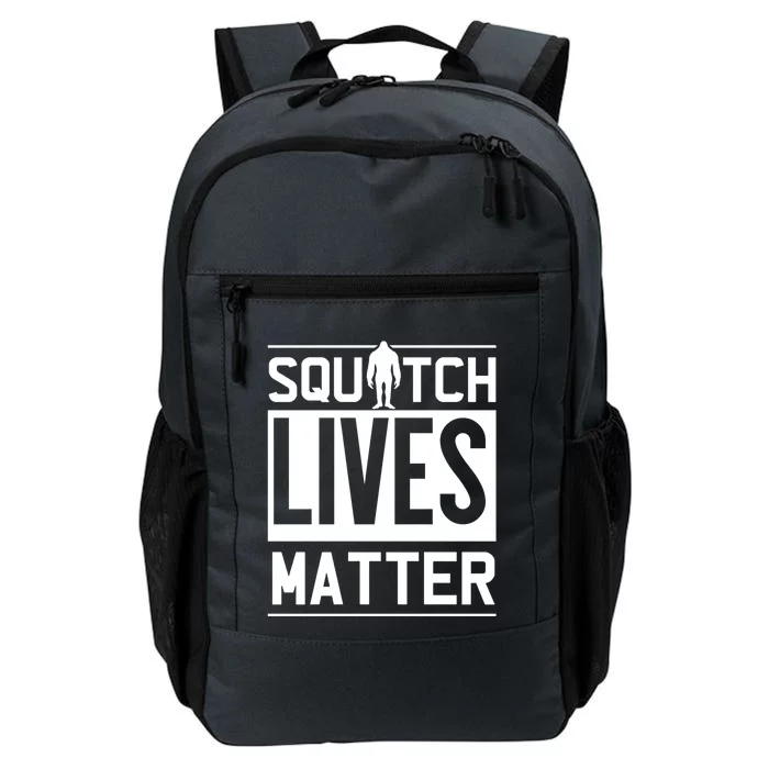 Funny Bigfoot Joke Meme Gift Squatch Lives Matter Great Gift Daily Commute Backpack