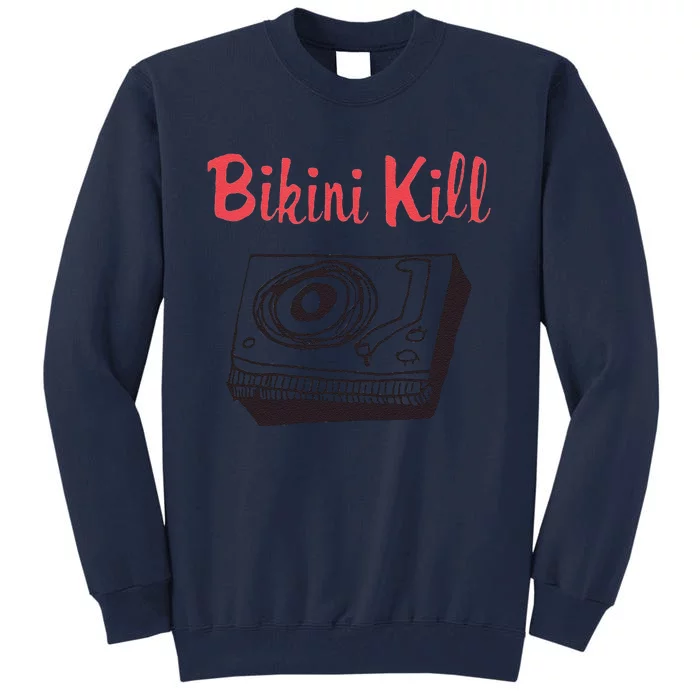 Funny Bikini Kill Vintage Album Inspired Tall Sweatshirt