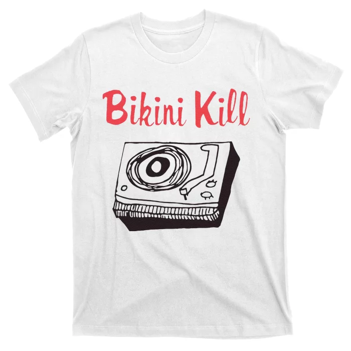 Funny Bikini Kill Vintage Album Inspired T-Shirt