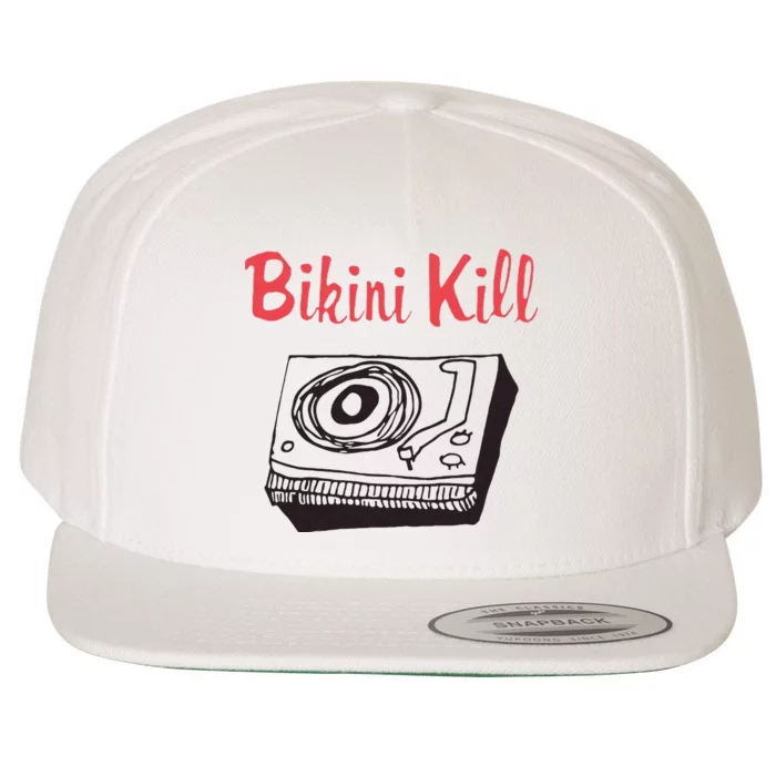 Funny Bikini Kill Vintage Album Inspired Wool Snapback Cap