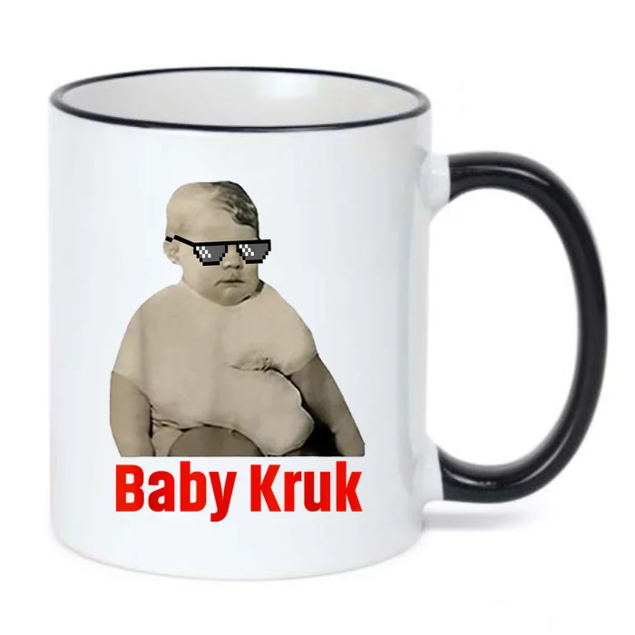 Funny Baby Kruk Philadelphia Black Color Changing Mug