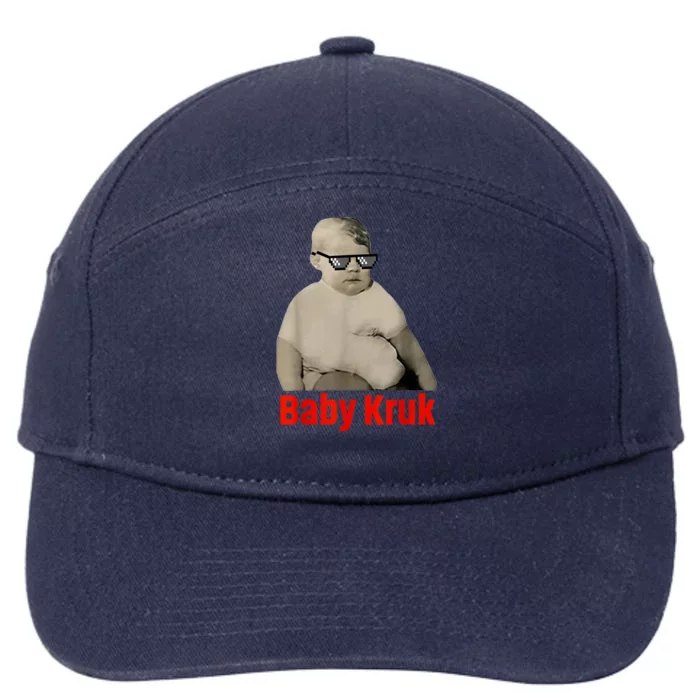 Funny Baby Kruk Philadelphia 7-Panel Snapback Hat