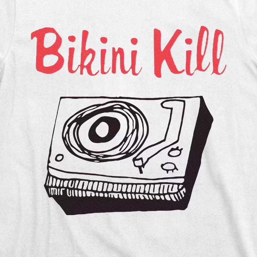 Funny Bikini Kill Vintage Album Inspired T-Shirt