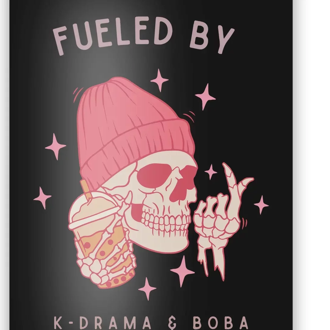 Fueled By K Drama And Boba Poster