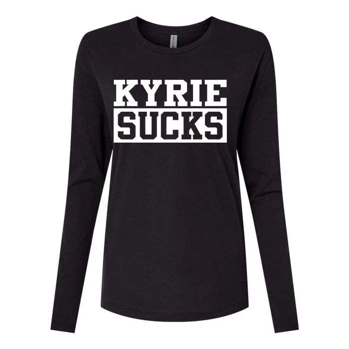 Fenway Brothers Kyrie Sucks Womens Cotton Relaxed Long Sleeve T-Shirt