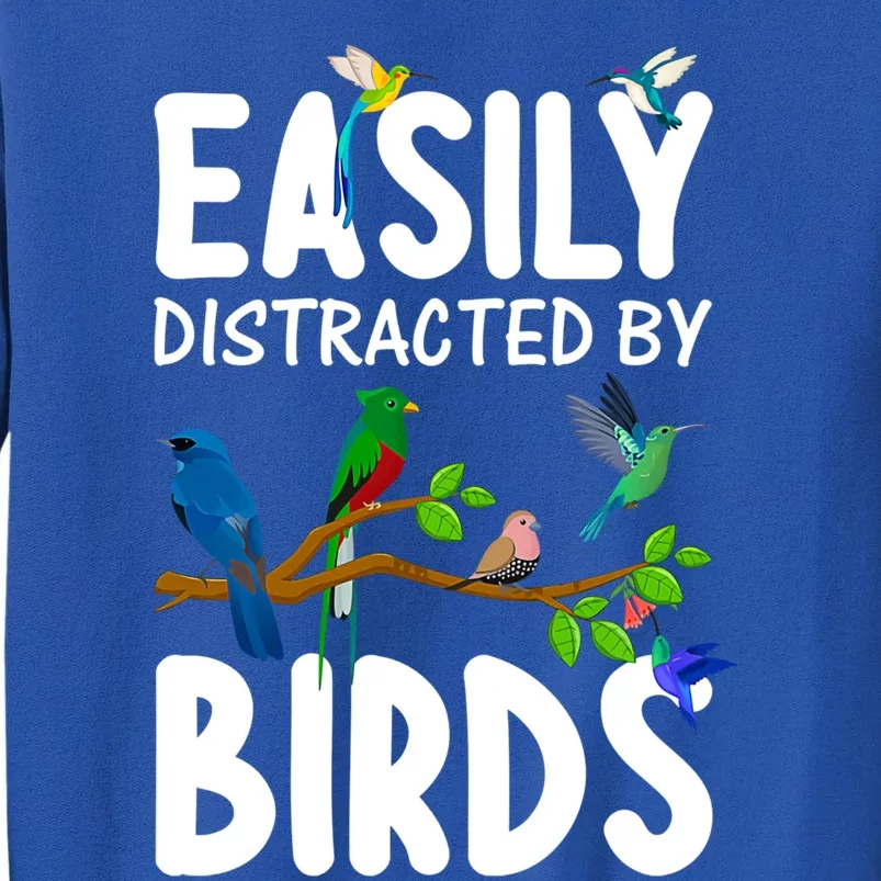 Funny Bird Lover Art Ornithology Bird Watcher Gift Tall Sweatshirt