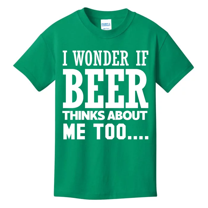 Funny Beer Lover Phrase Kids T-Shirt