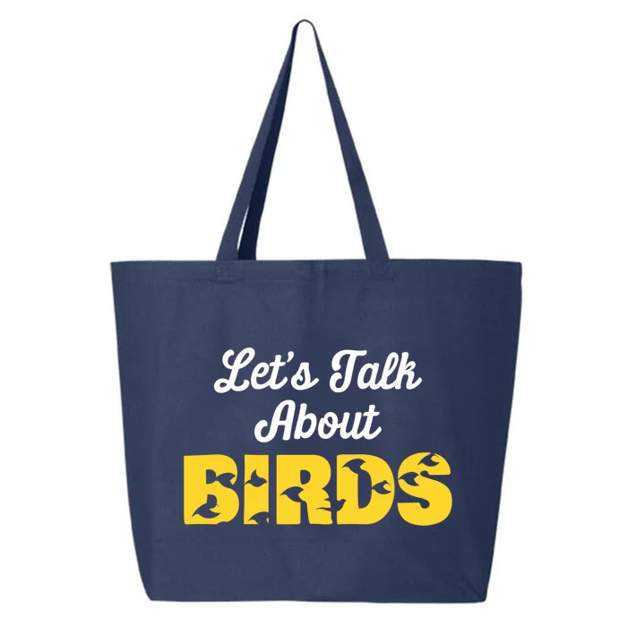 Funny Bird Lover National Birdwatching Day Birding Fly Talk Gift 25L Jumbo Tote