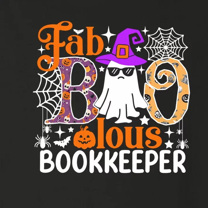 Fab Boo Lous Bookkeeper Funny Halloween Costume Toddler Long Sleeve Shirt