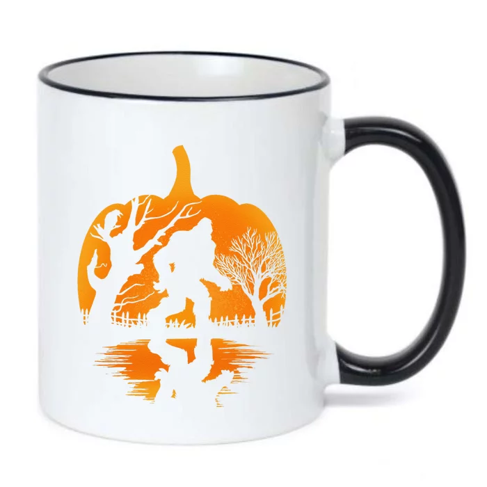 Funny Bigfoot Lover Halloween Halloween Black Color Changing Mug