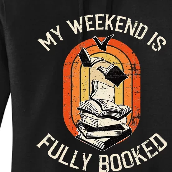 Funny Book Lover Retro Reading Lover Women's Pullover Hoodie