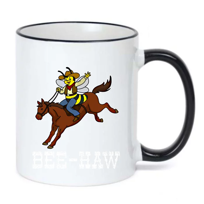 Funny Bee Lover Cow Horse Rodeo Gift Black Color Changing Mug