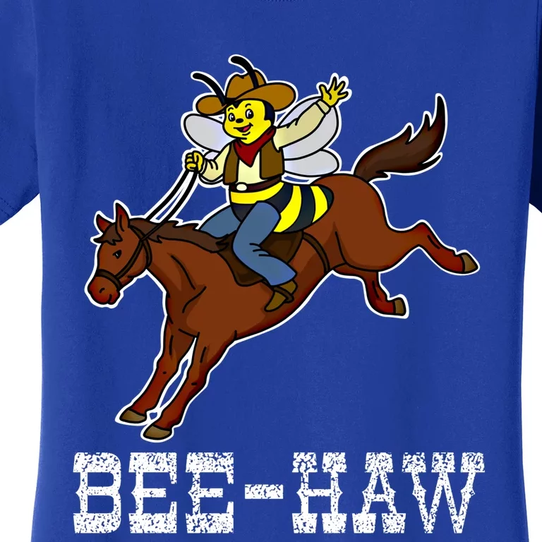 Funny Bee Lover Cow Horse Rodeo Gift Women's T-Shirt