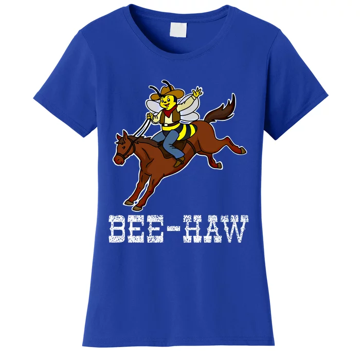 Funny Bee Lover Cow Horse Rodeo Gift Women's T-Shirt