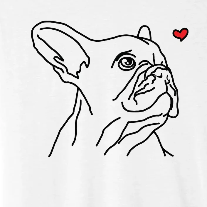 French Bulldog Love Frenchie Dog Mom Funny ChromaSoft Performance T-Shirt