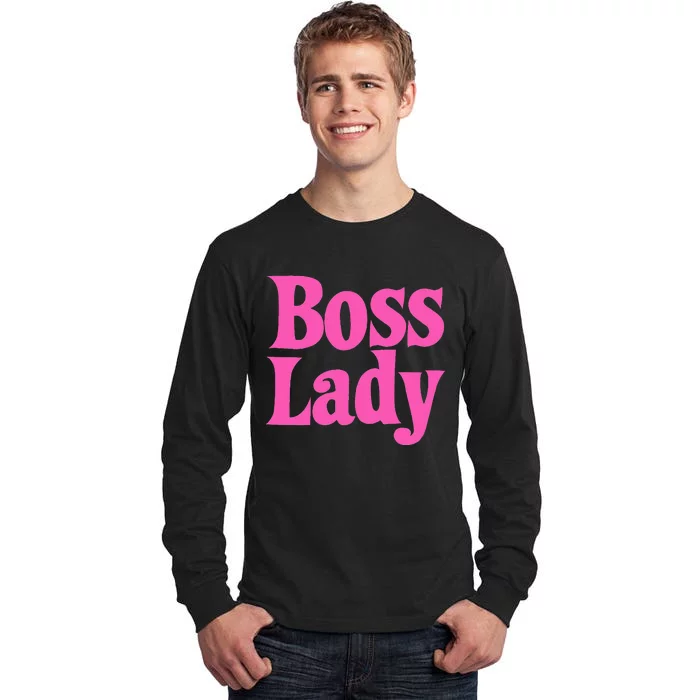 Funny Boss Lady Gift For  Cool Director Manager Tall Long Sleeve T-Shirt